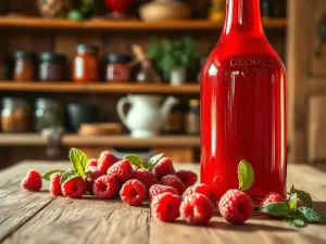 Nalewka malinowa: Tradycyjna receptura z krakowskiego kredensu